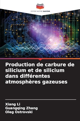 Production de carbure de silicium et de silicium dans différentes atmosphères gazeuses
