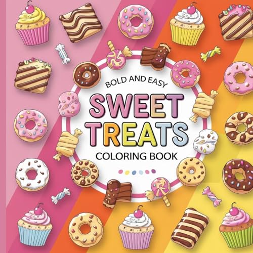 Sweet Treats Coloring Book