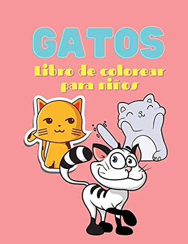 Gatos Libro de colorear para ninos