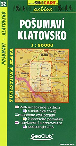 SC 032 Posumavi-Klatovsko 1:50T: Shocart Wanderkarte