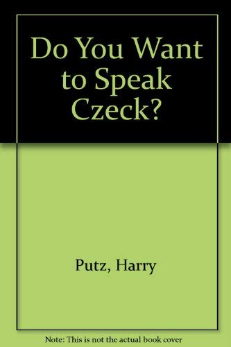 Do You Want to Speak Czeck?