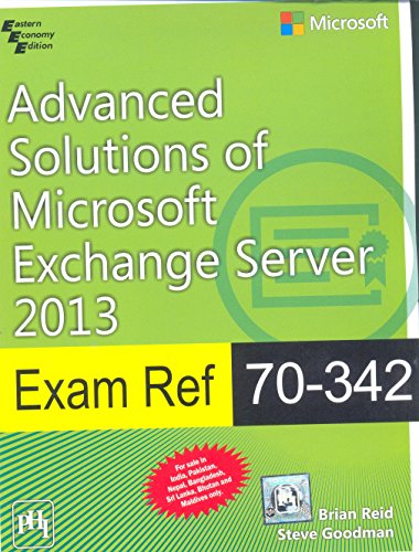 Exam Ref 70-342: Advanced Solutions Of Microsoft Exchange Server 2013