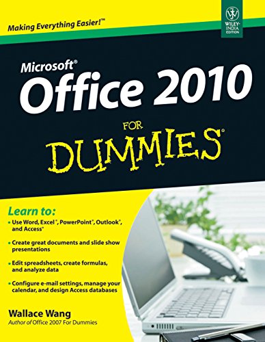 MICROSOFT OFFICE 2010 FOR DUMMIES