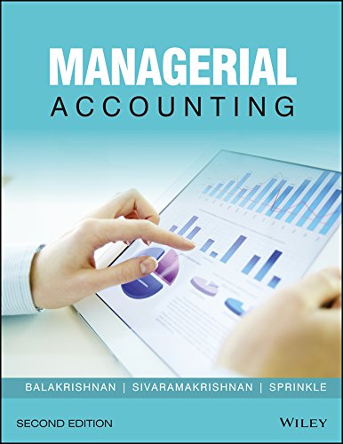 Managerial Accounting, 2Ed