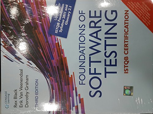 Foundations of Software Testing: ISTQB Certification, 3rd ed.