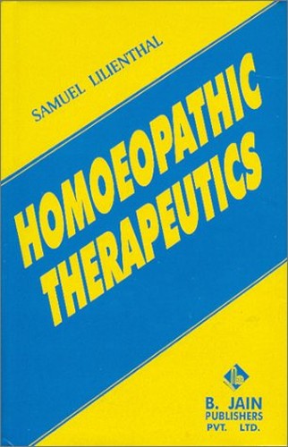 Homoeopathic Therapeutics
