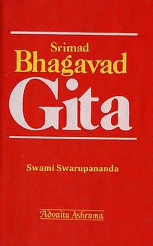 Srimad Bhagavad Gita With Text, Word for Word Translation English Rendering, Comments and Index