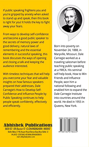 How To Develop Self Confidence And Influence People By Public Speaking