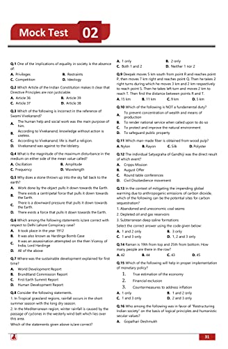 UPSC CAPF AC (Assistant Commandant) Paper-1 Exam 2023 (English Edition) - 10 Full Length Mock Tests and 3 Previous Year Papers (1600 Solved Questions) with Free Access to Online Tests