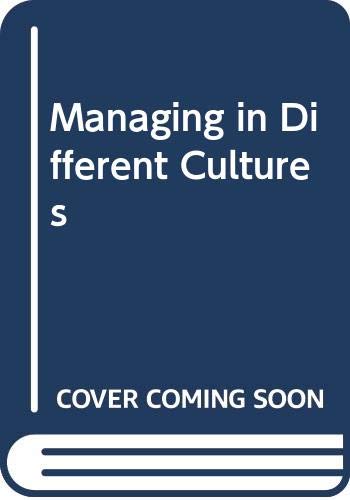 Managing in Different Cultures
