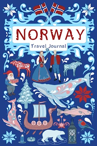 Norway Travel Journal: With Map, Fun Facts, Important Phone Numbers, Learn Norwegian Words And Use as a Notebook: Travel to Norway