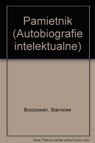 Pamietnik (Autobiografie intelektualne)