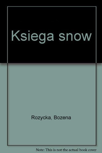 Ksiega snow