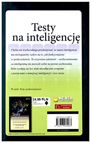 Mensa The High IQ Society. Testy na inteligencjÄ [KSIÄĹťKA]