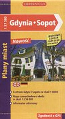 Gdynia, Sopot. Plan miasta 1:17500 (polish)