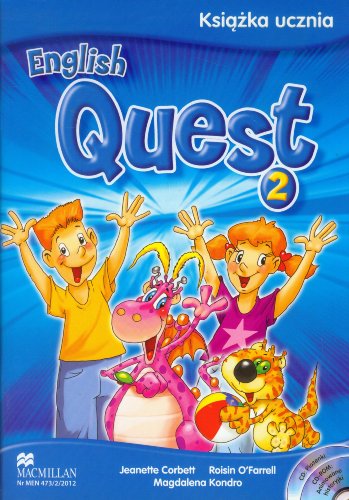 English Quest 2 Ksiazka ucznia + 2CD: szkoła podstawowa