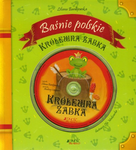 Królewna Zabka Basnie polskie z plyta CD