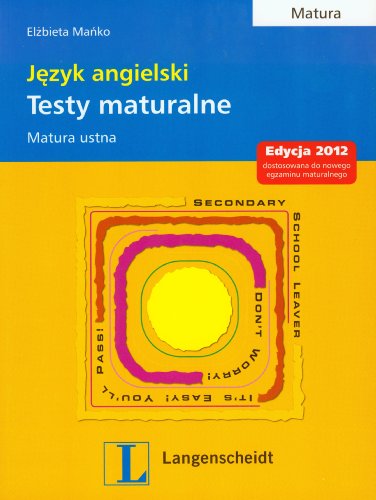 Testy maturalne Jezyk angielski Matura ustna