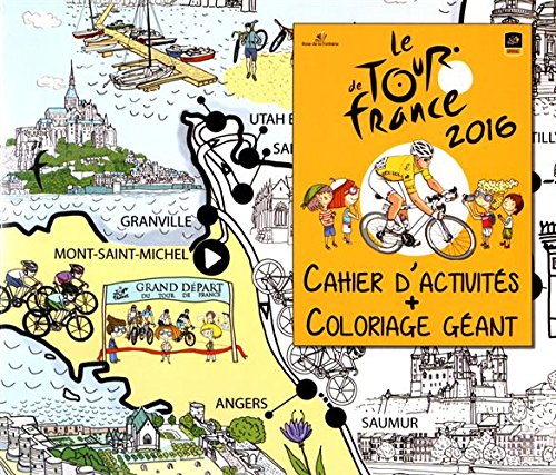 Le Tour de France: Cahier d'activités + coloriage géant