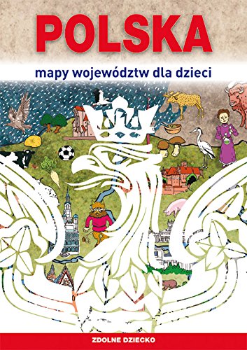 Polska Mapy wojewodztw dla dzieci