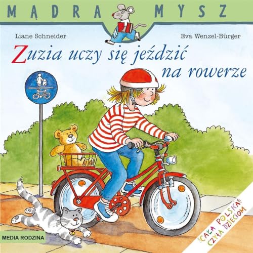 M?dra Mysz. Zuzia uczy si? je?dzi? na rowerze