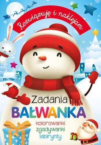 Rozwiazuje i naklejam. Zadania Balwanka