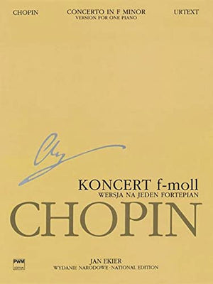 Fryderyk Chopin Konceet F-Moll Op.21
