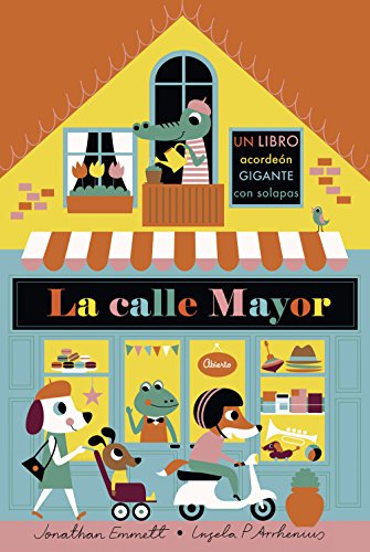 La calle Mayor. Libro desplegable (Libros con elementos para jugar)