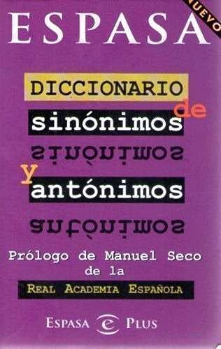 Diccionario De Sinonimos y Antonimos