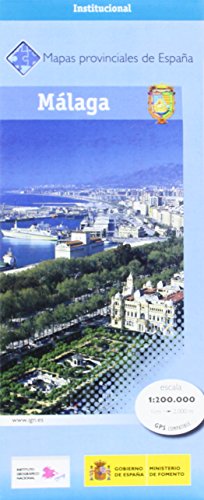 Mapa provincial de Málaga, E 1:200000