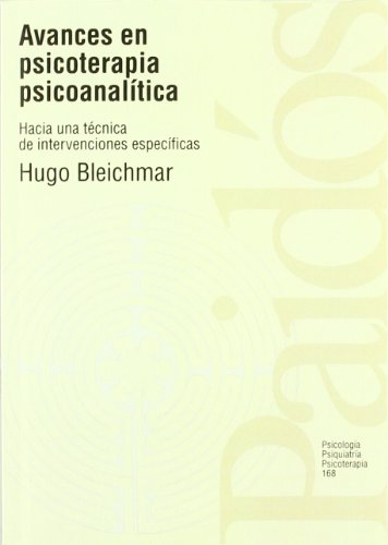 Avances En Psicoterapia Psicoanalista