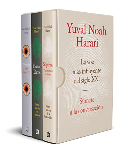 Estuche Harari (contiene: Sapiens; Homo Deus; 21 lecciones para el siglo XXI) / Yuval Noah Harari Books Set (Sapiens, Homo Deus, 21 Lessons for 21st Century)