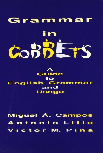 Grammar in gobbets : a guide to English grammar and usage