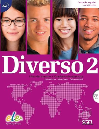Diverso 2 + CD : Level A2 : Student Books with Exercises Book