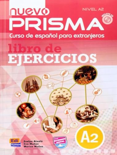 Nuevo Prisma A2 Workbook Plus Eleteca and Audio CD