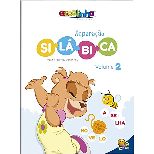 Escolinha Separação silábica: Vol. 2