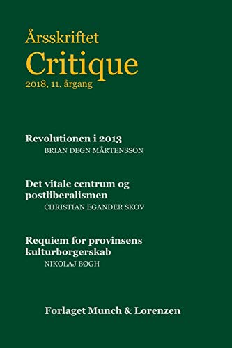 rsskriftet Critique XI