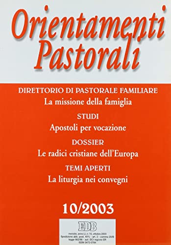 Orientamenti Pastorali 10/2003