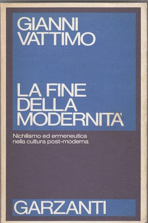 La fine della modernità