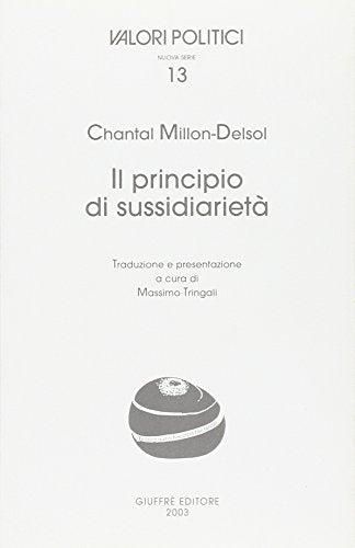 Il principio di sussidiarietà