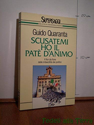 Scusatemi ho il patè d'animo