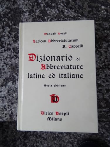 Lexicon Abbreviaturarum