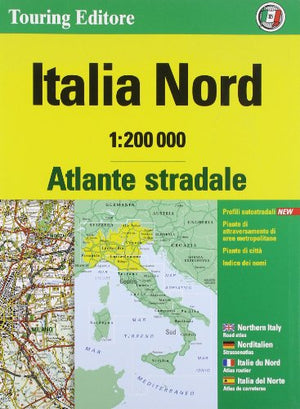 Italy North atlas - atlante stradale Nord  tci (r)