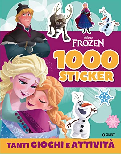 Frozen. 1000 Stickers. Con Adesivi. Ediz. Illustrata
