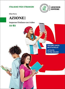 Azione! Imparare l'italiano con i video A1-B2. Volume + digitale 