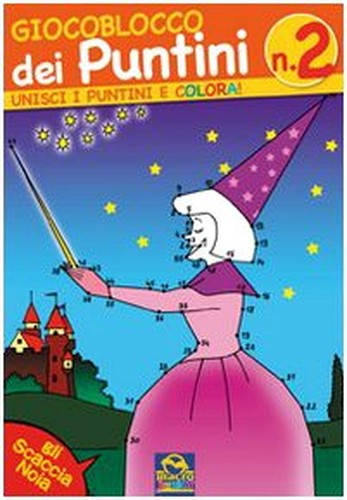 Giocoblocco dei puntini. Unisci i puntini e colora!