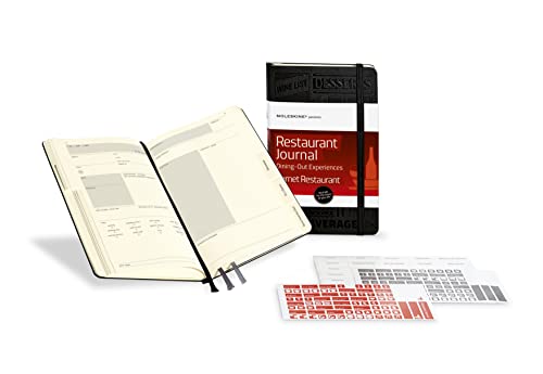 Moleskine Passion Journal Restaurant Dining Out Experiences