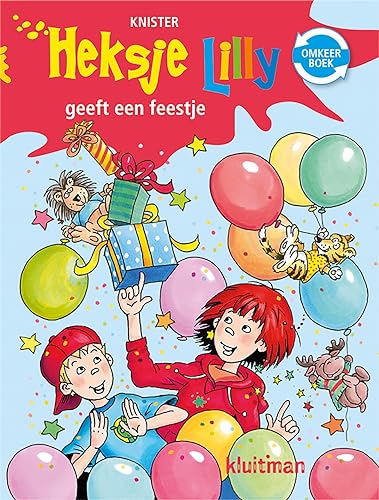 Heksje Lilly geeft een feestje ; Heksje Lilly en de dolle dino: Heksje Lilly geeft een feestje en de dolle dino (Heksje Lilly omkeerboek)