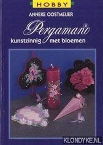 PERGAMANO. KUNSTZINNIG MET BLOEMEN
