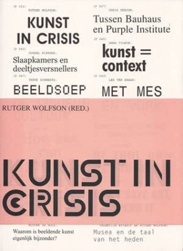 Kunst in crisis